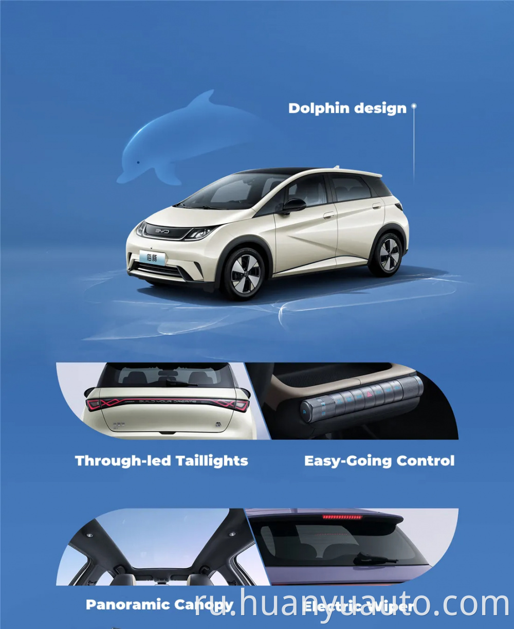 Small Pure Electric Vehicle Byd Dolphin